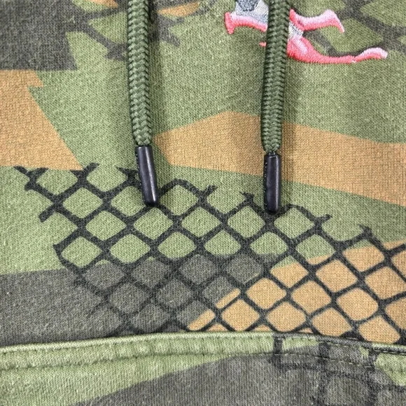 Staple Hooded Sweatshirt Men’s Size XS Green Camouflage - Picture 6 of 9